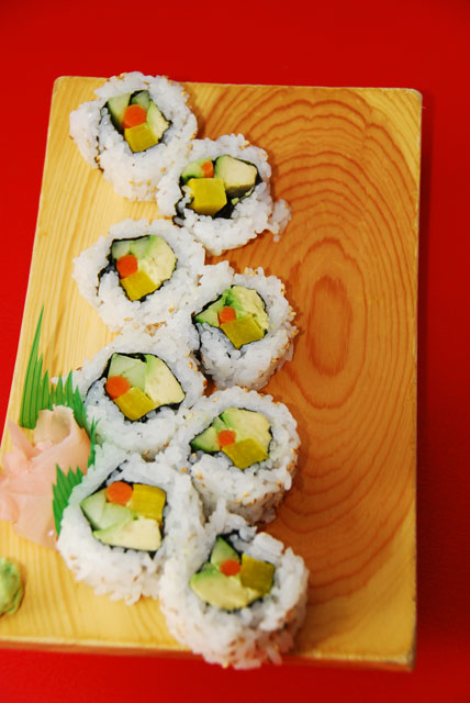 Vegetable Roll Sushi